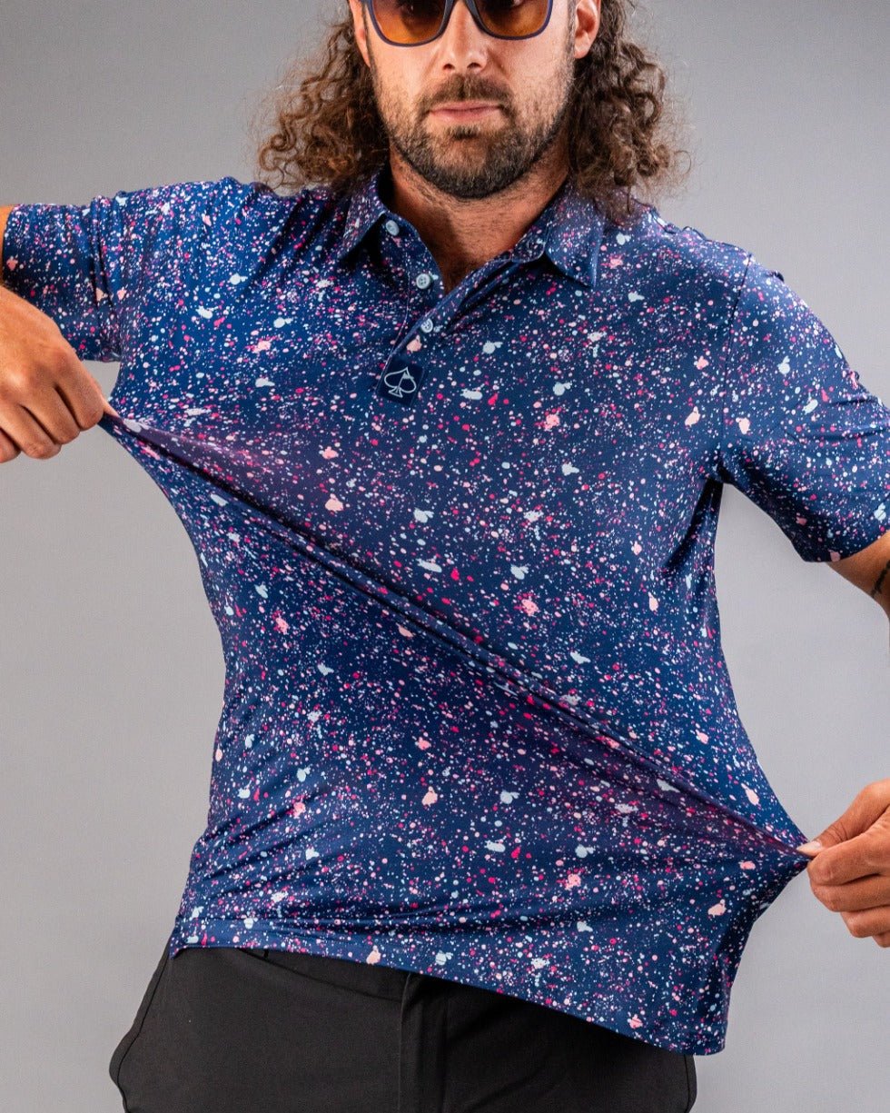 Blue Splatter - S - Club Rehab