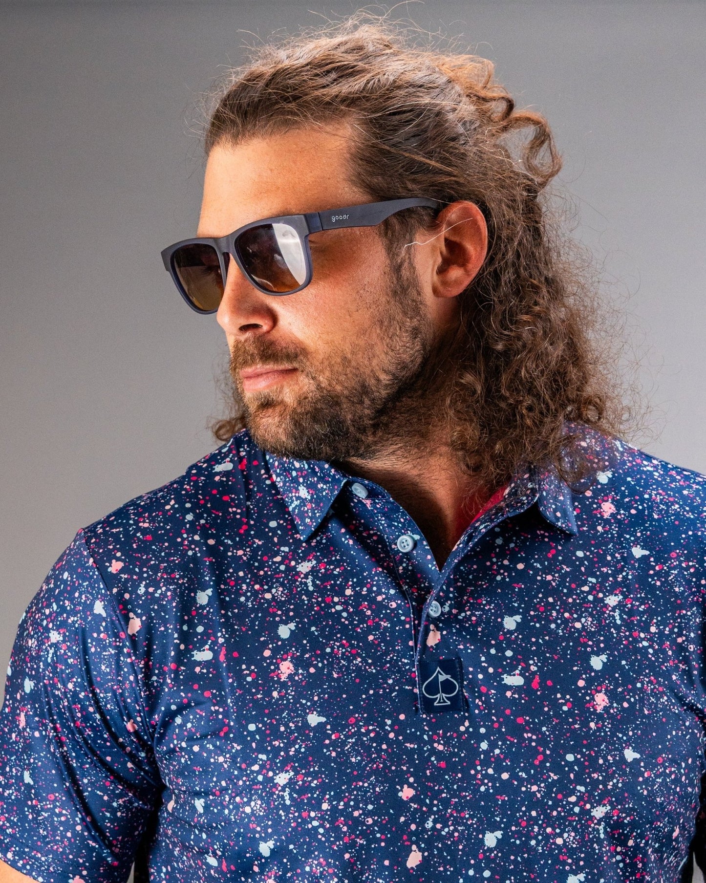 Blue Splatter - S - Club Rehab