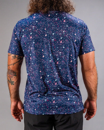 Blue Splatter - S - Club Rehab