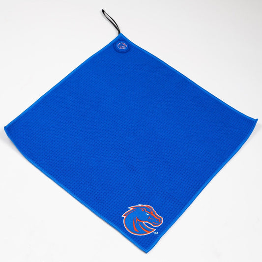 Boise State Broncos NCAA Magnetic Embroidered Golf Towel – 15" x 15" - Club Rehab