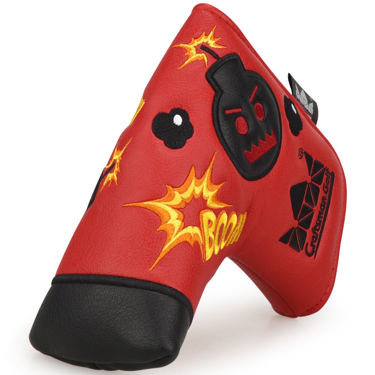 Bomb Headcover - Red Blade Putter - Club Rehab