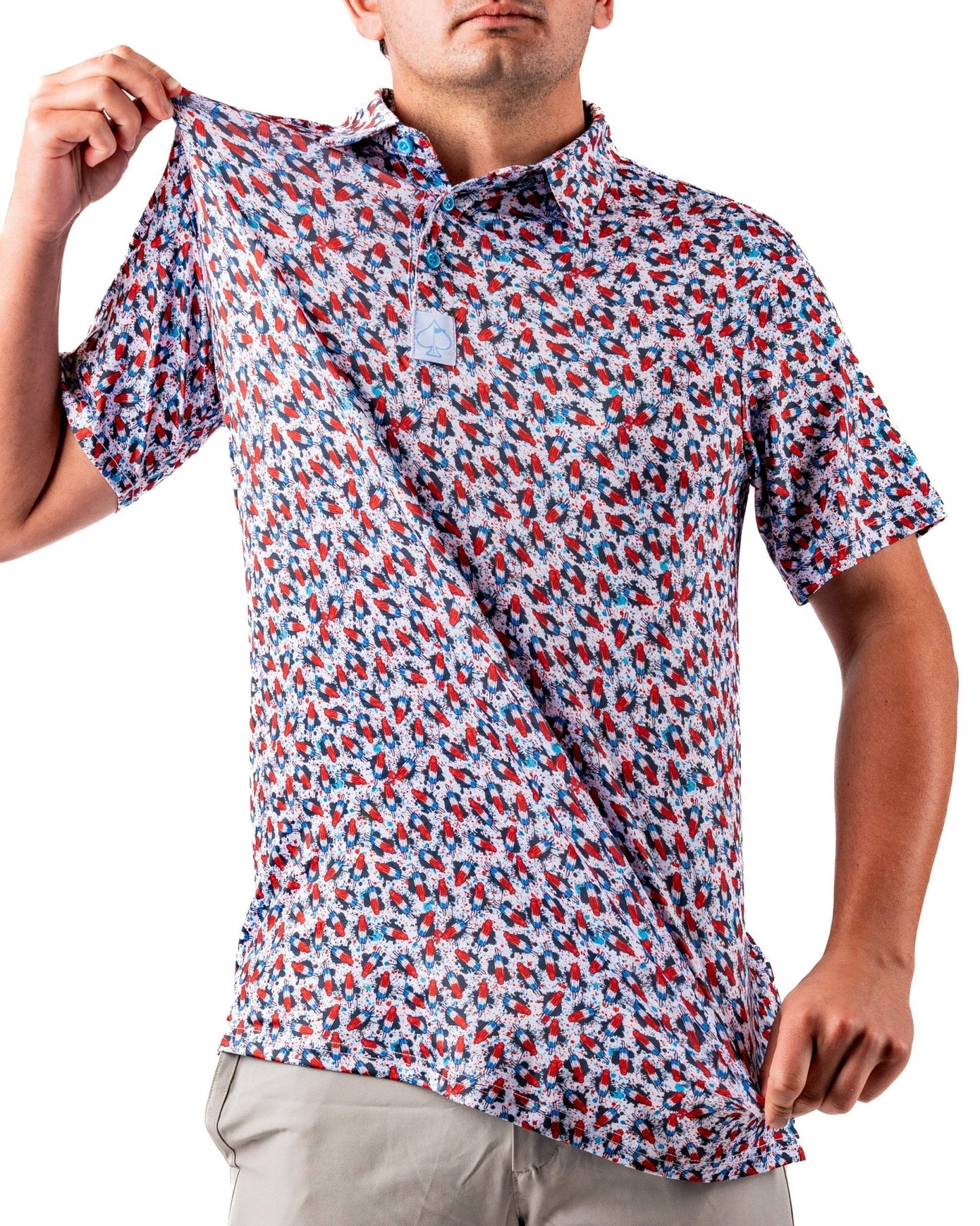 Bomb Pop Splatter - S - Club Rehab