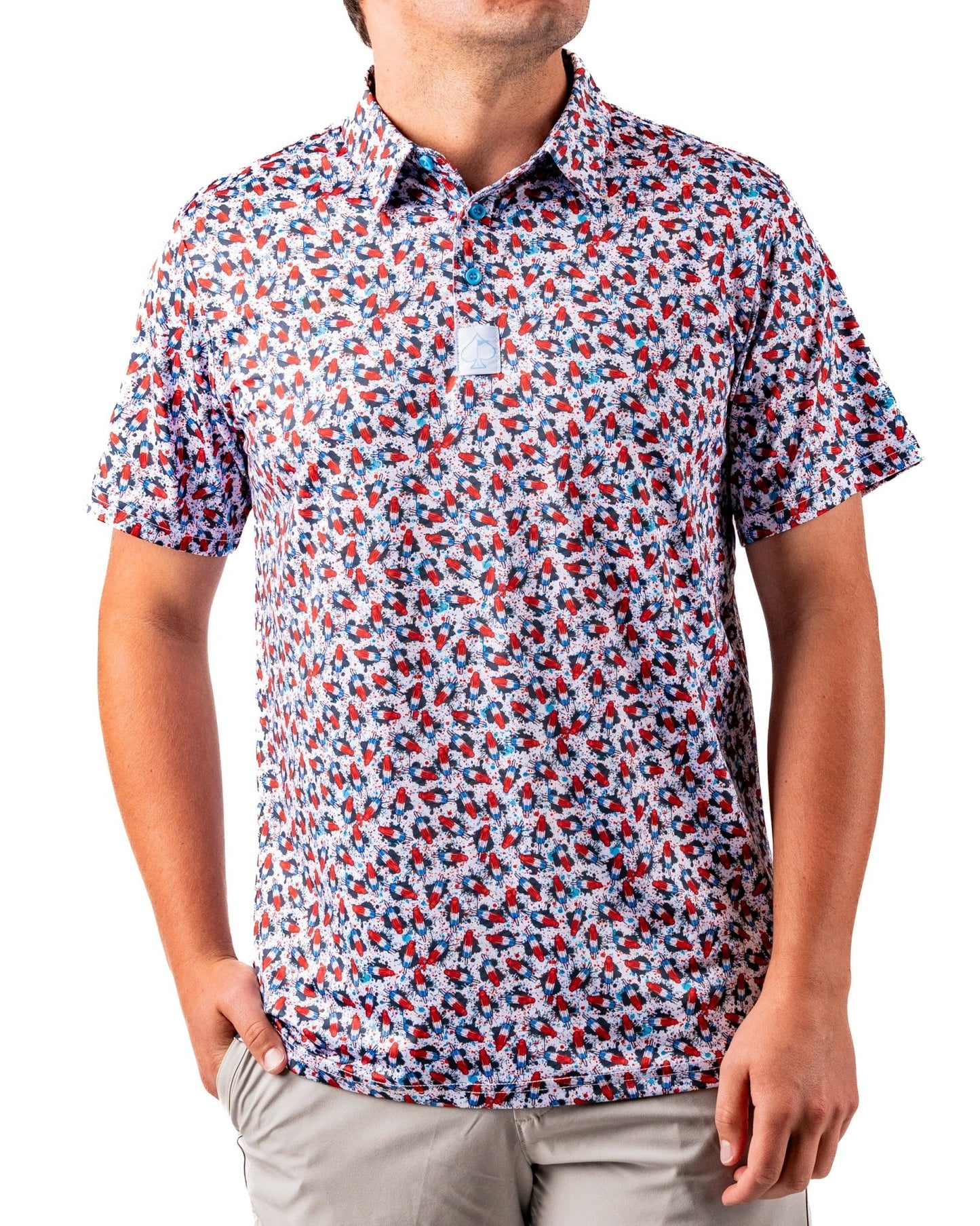 Bomb Pop Splatter - S - Club Rehab