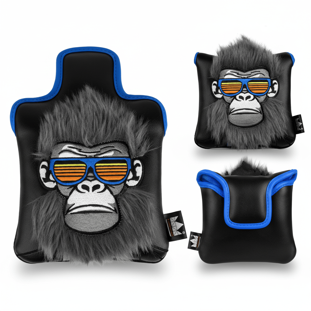 Boss Gorilla Driver Headcover – Executive Edition - Square putter - Club Rehab