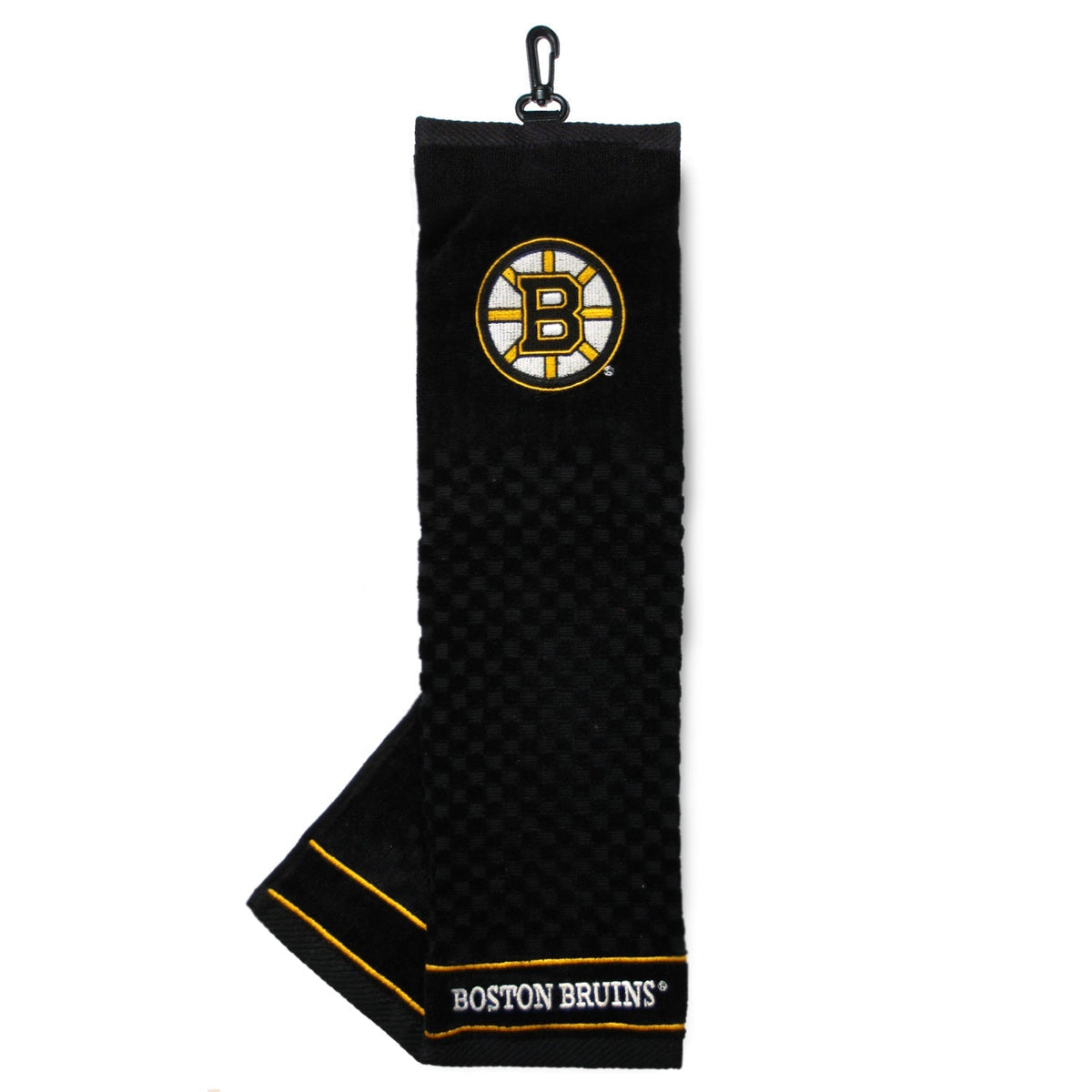 Boston Bruins embroidered golf towel