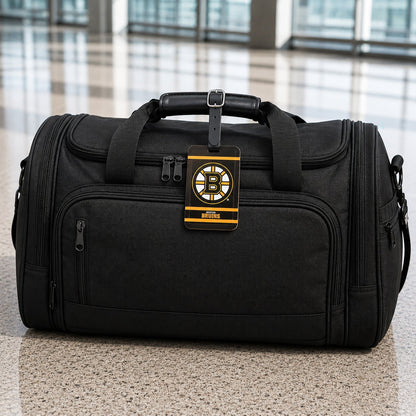 Boston Bruins plastic golf bag tag by Team Golf, product photo 5