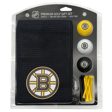Boston Bruins Microfiber Towel Golf Gift Set
