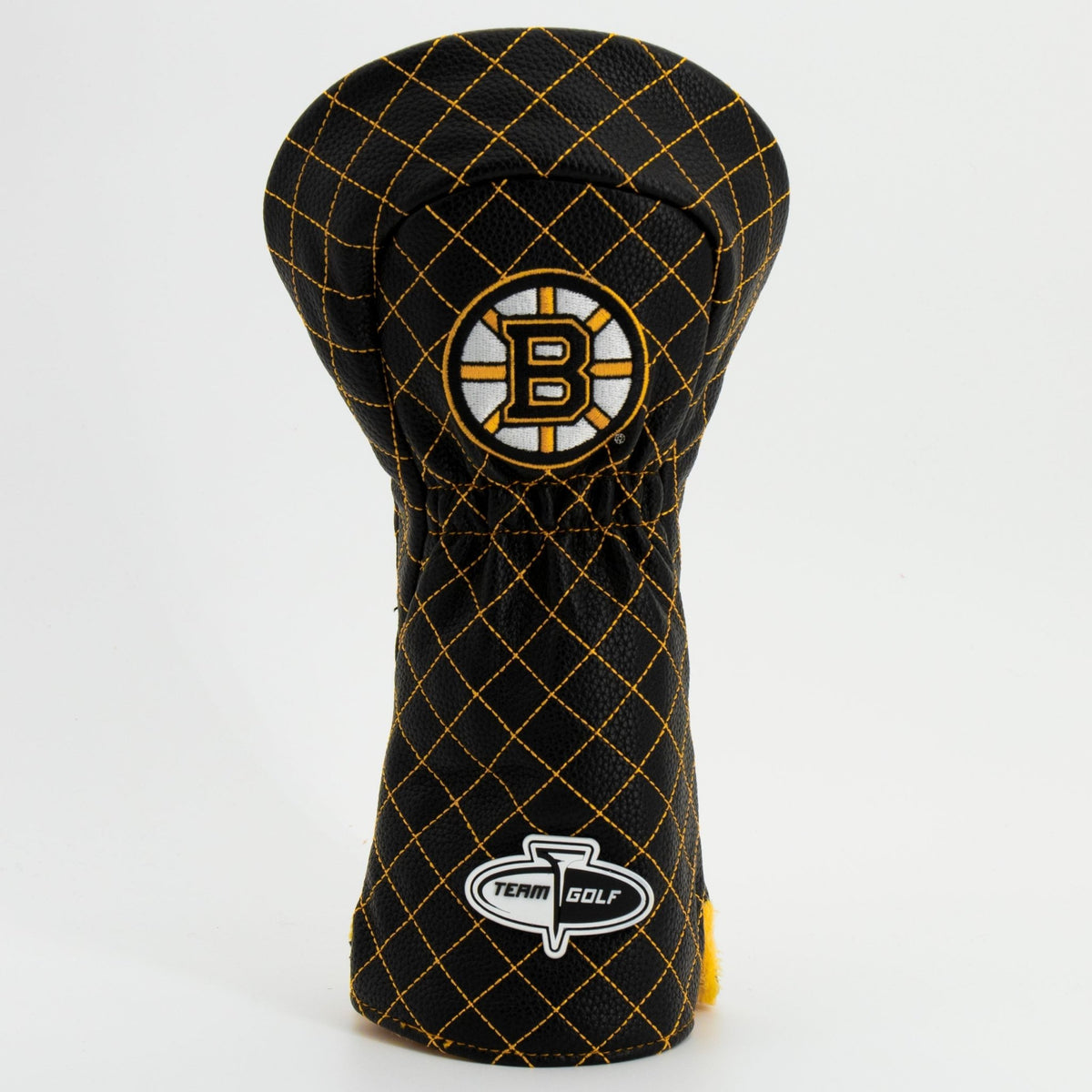 Boston Bruins solid driver quilted golf headcover alternate view