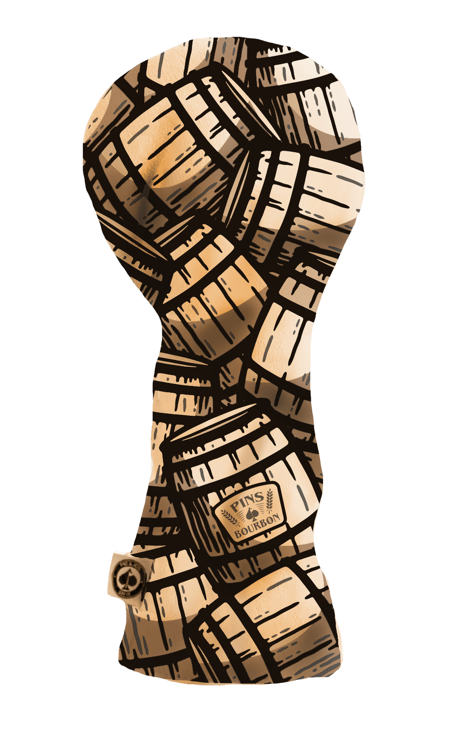 Bourbon Barrel Driver Cover - Club Rehab