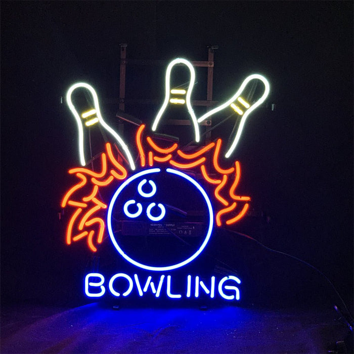 Bowling Balls Neon Signs - Club Rehab