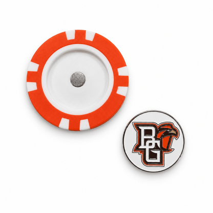 Bowling Green chip and Falcons ball marker set
