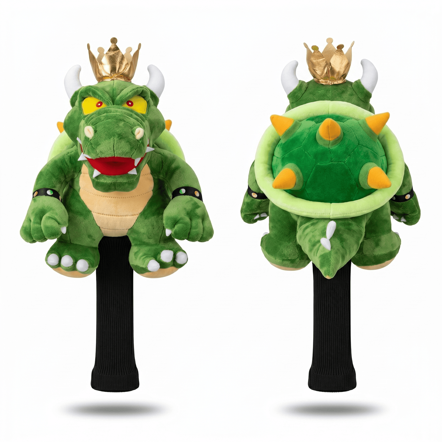 Bowser Inspired Driver Headcover - Green - Club Rehab