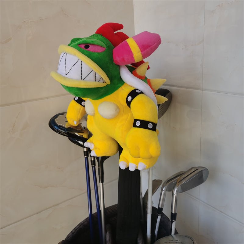Bowser Inspired Driver Headcover - Red - Club Rehab