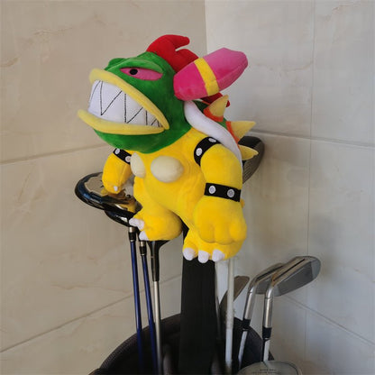 Bowser Inspired Driver Headcover - Red - Club Rehab