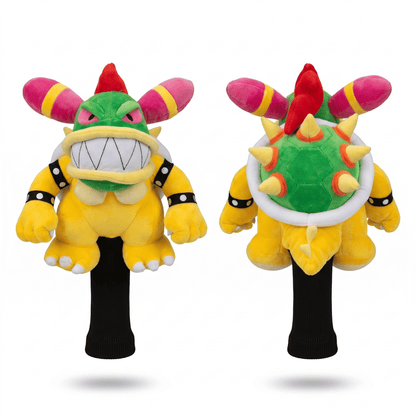 Bowser Inspired Driver Headcover - Red - Club Rehab