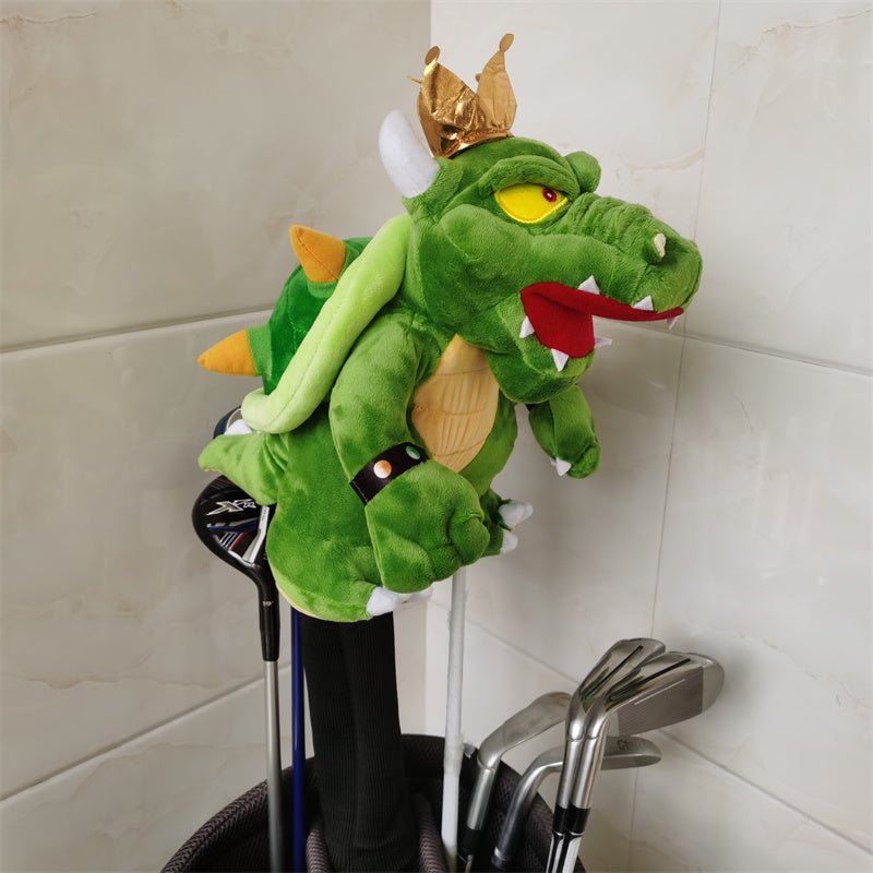 Bowser Inspired Driver Headcover - Red - Club Rehab