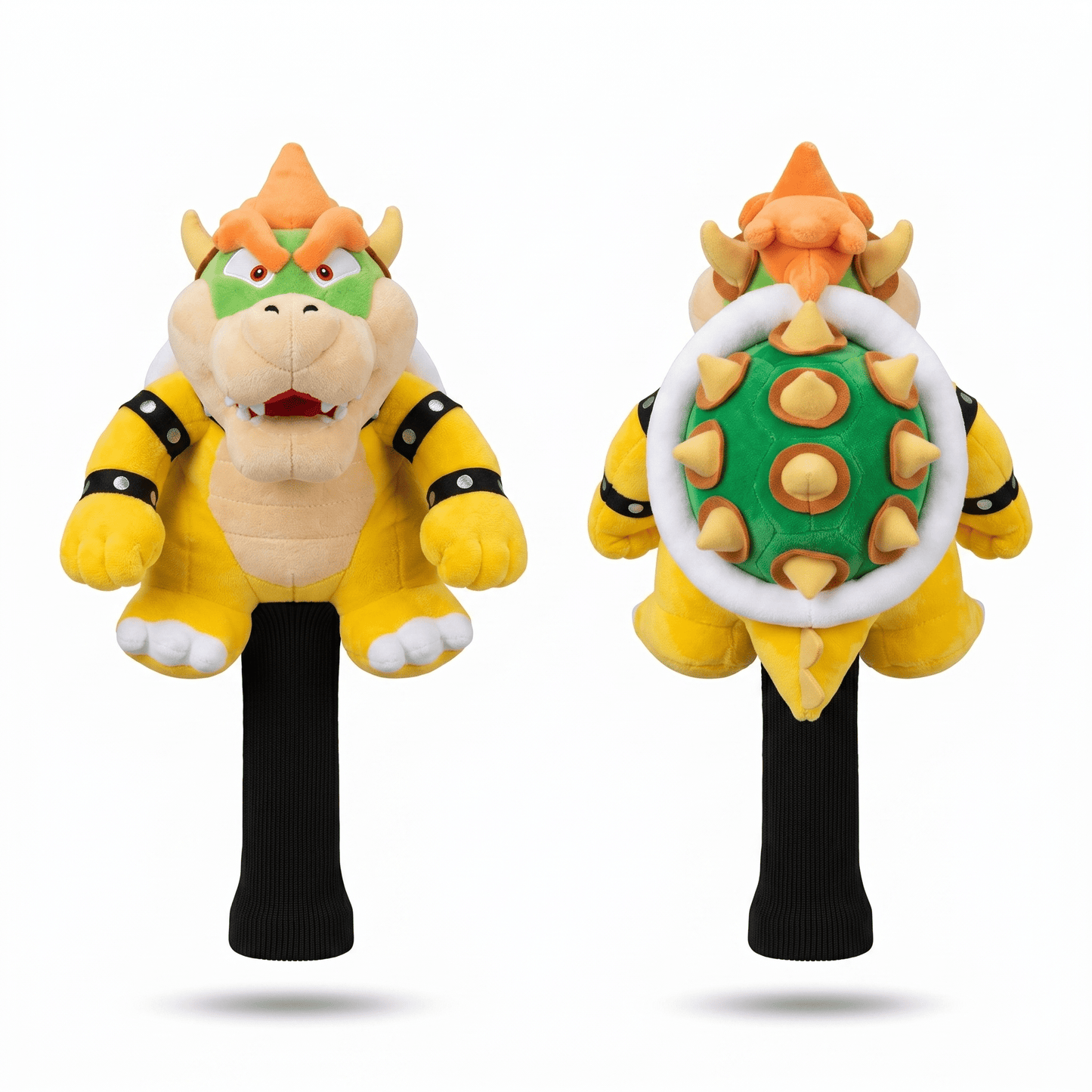 Bowser Inspired Driver Headcover - Orange - Club Rehab