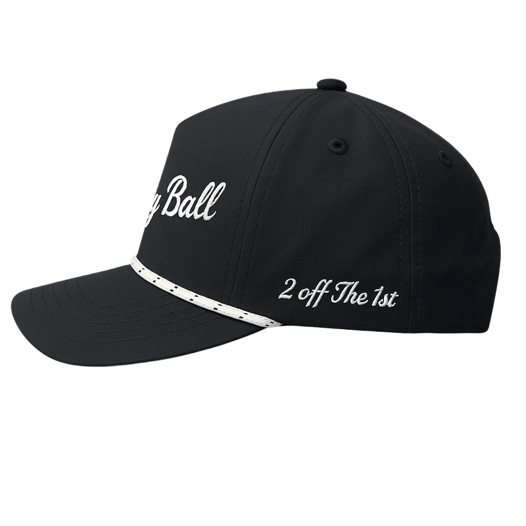 Breakfast Ball – Black Performance Snapback - Club Rehab