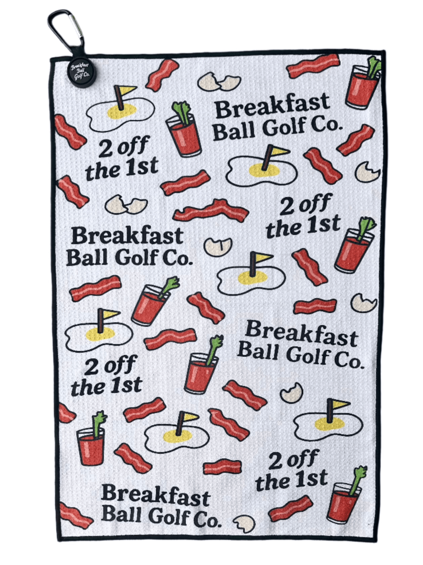 Breakfast Ball Golf Towel - Club Rehab