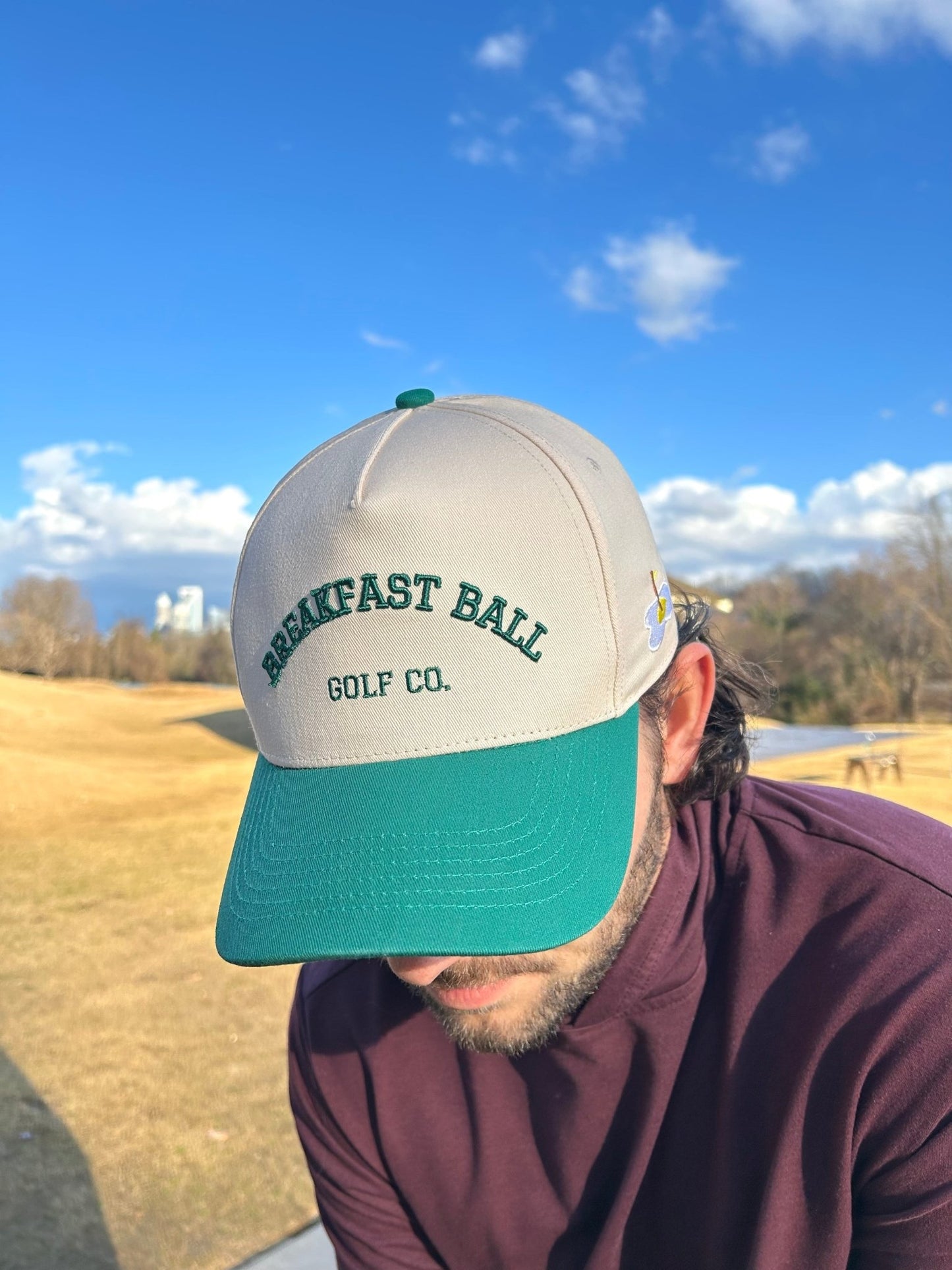 Breakfast Ball – Green Two Tone Snapback - Club Rehab