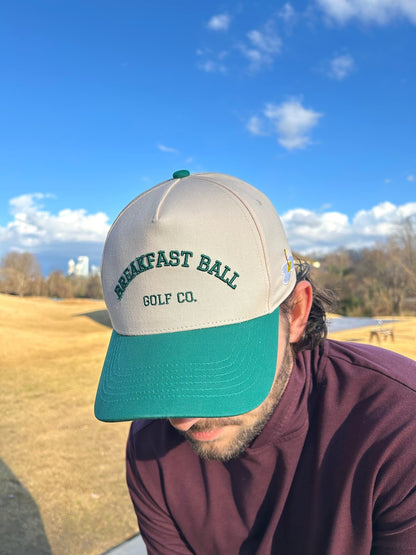 Breakfast Ball – Green Two Tone Snapback - Club Rehab