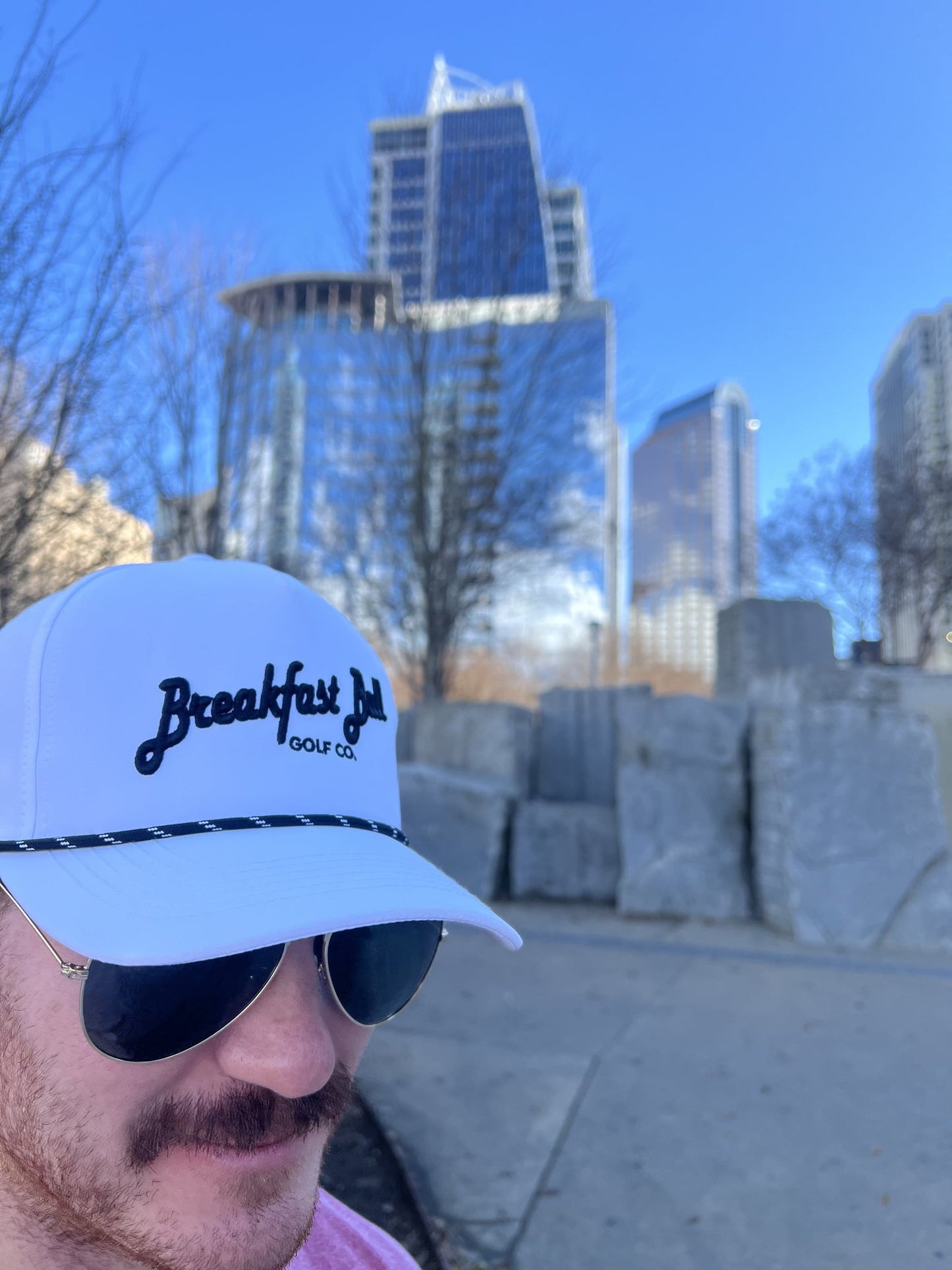 Breakfast Ball – White Performance Snapback - Club Rehab