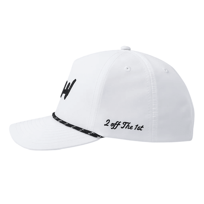 Breakfast Ball – White Performance Snapback - Club Rehab