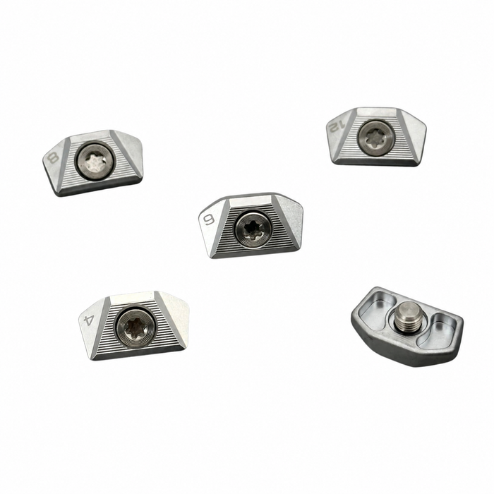 Bridgestone B1 driver weights, clean product image
