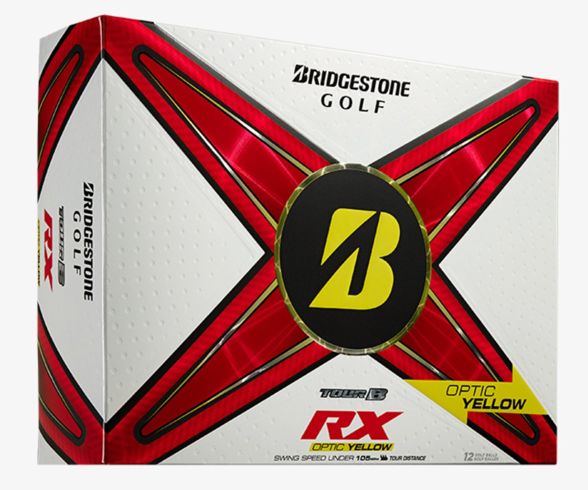 Bridgestone Tour B RX Golf Balls - Club Rehab - Golf BallOptic YellowBridgestone Tour B RX Golf Balls