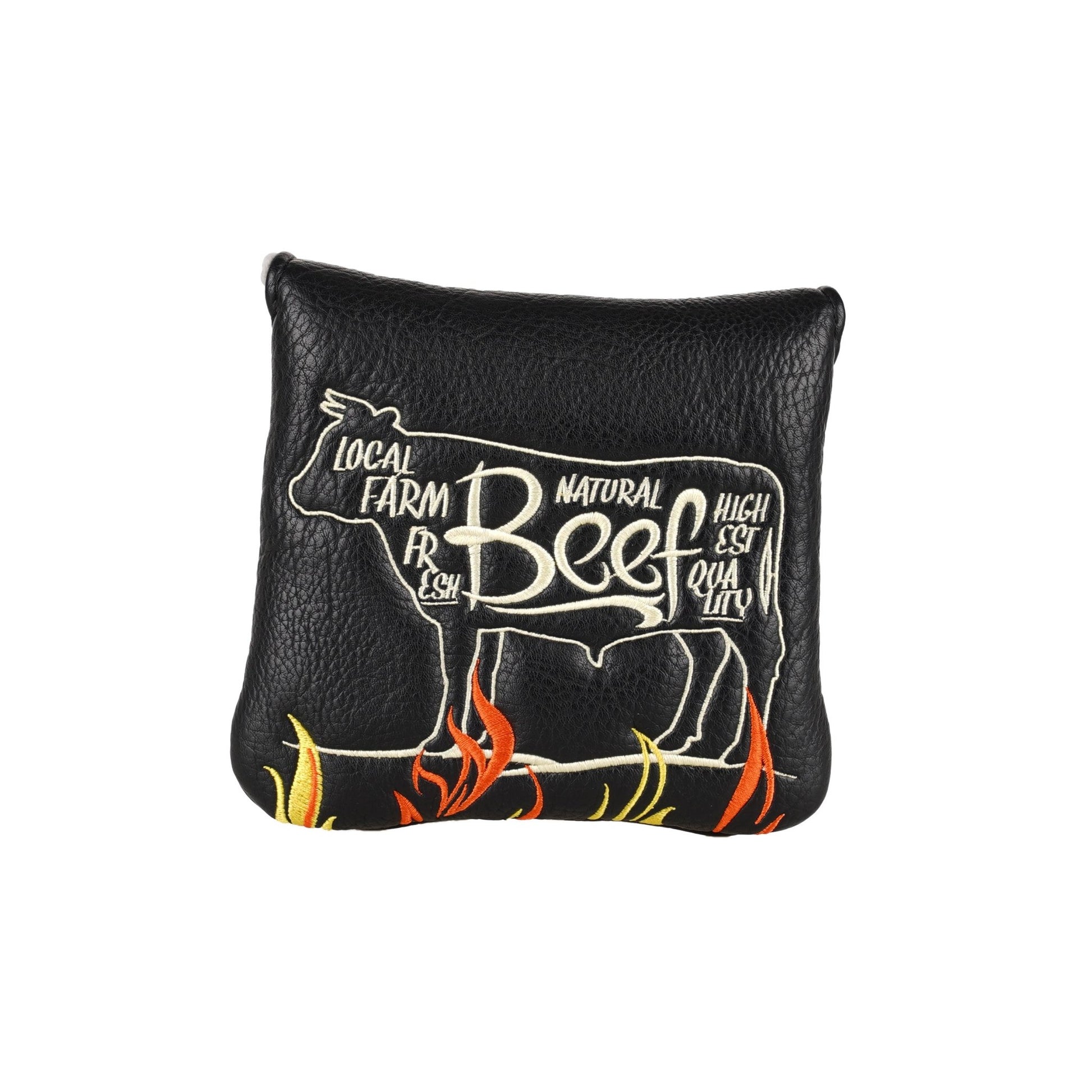 Bring the Heat “Beef” Square Mallet Putter Cover - Club Rehab