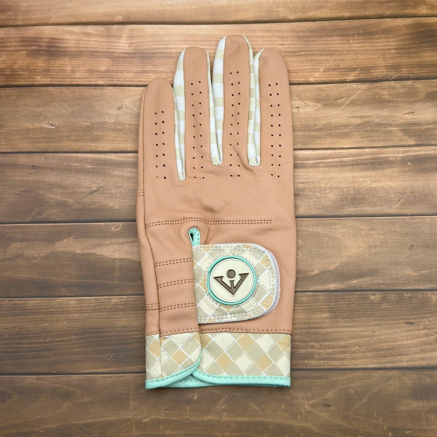 Brooklyn Brick | Men's Brown Golf Glove - LH S - Club Rehab