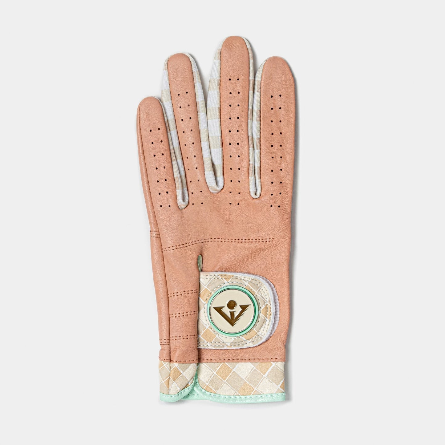 Brooklyn Brick | Women's Brown Golf Glove - LH XS - Club Rehab