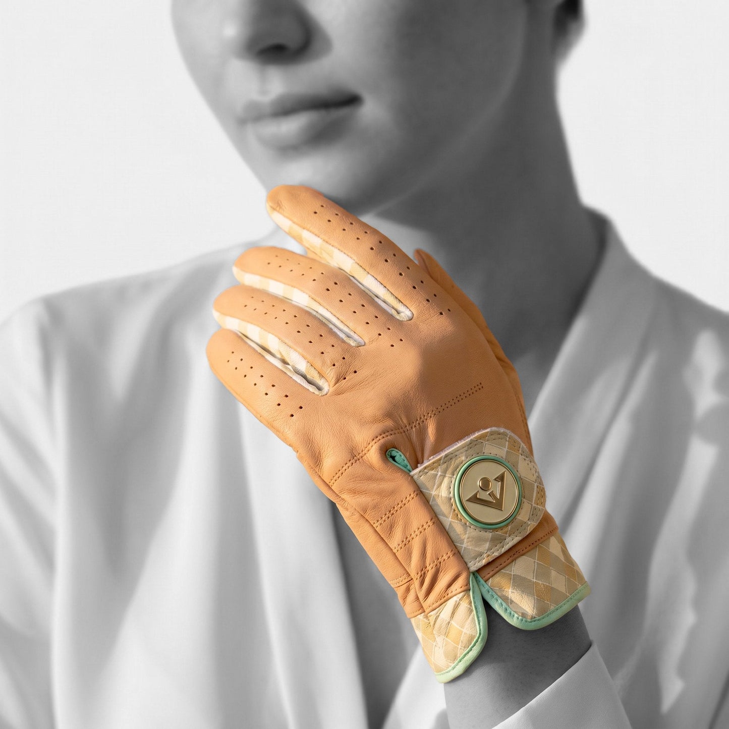 Brooklyn Brick | Women's Brown Golf Glove - LH XS - Club Rehab
