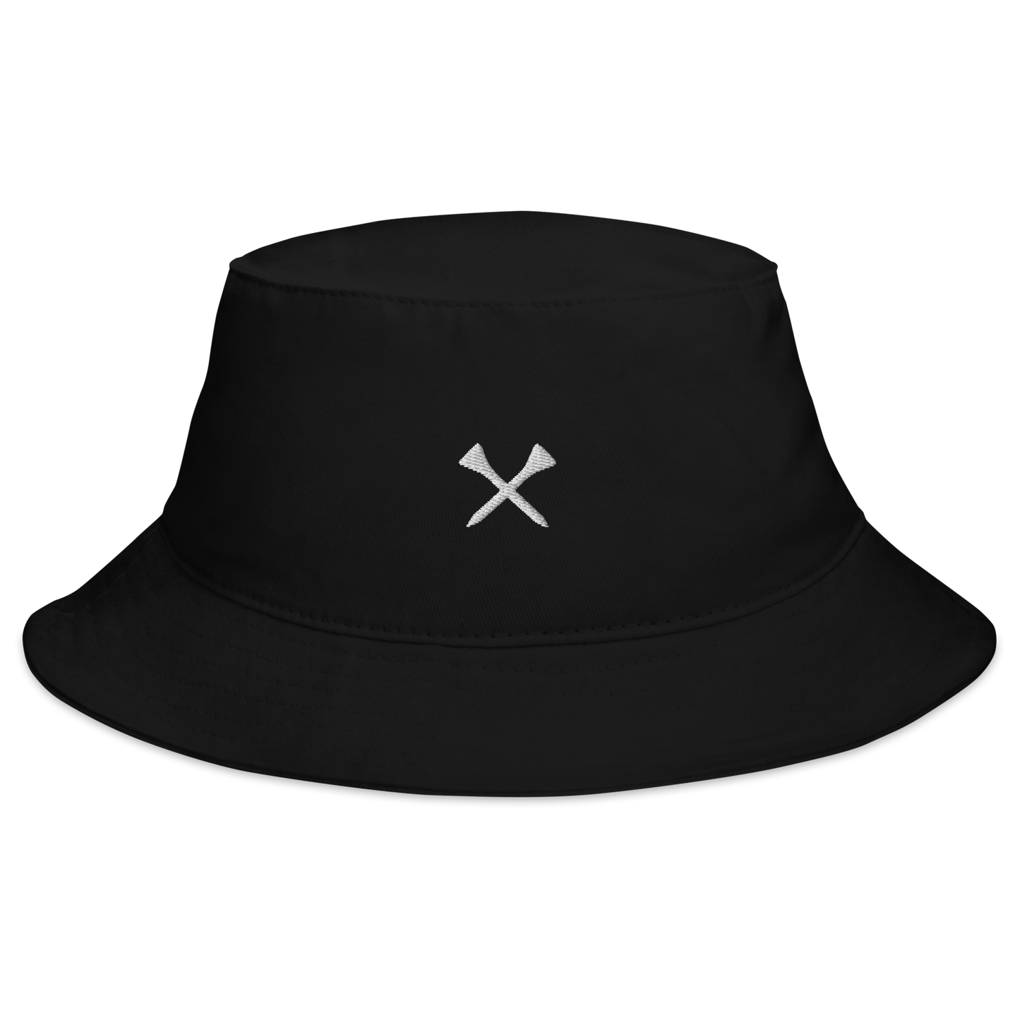 Crossed Tees Embroidered Bucket Hat
