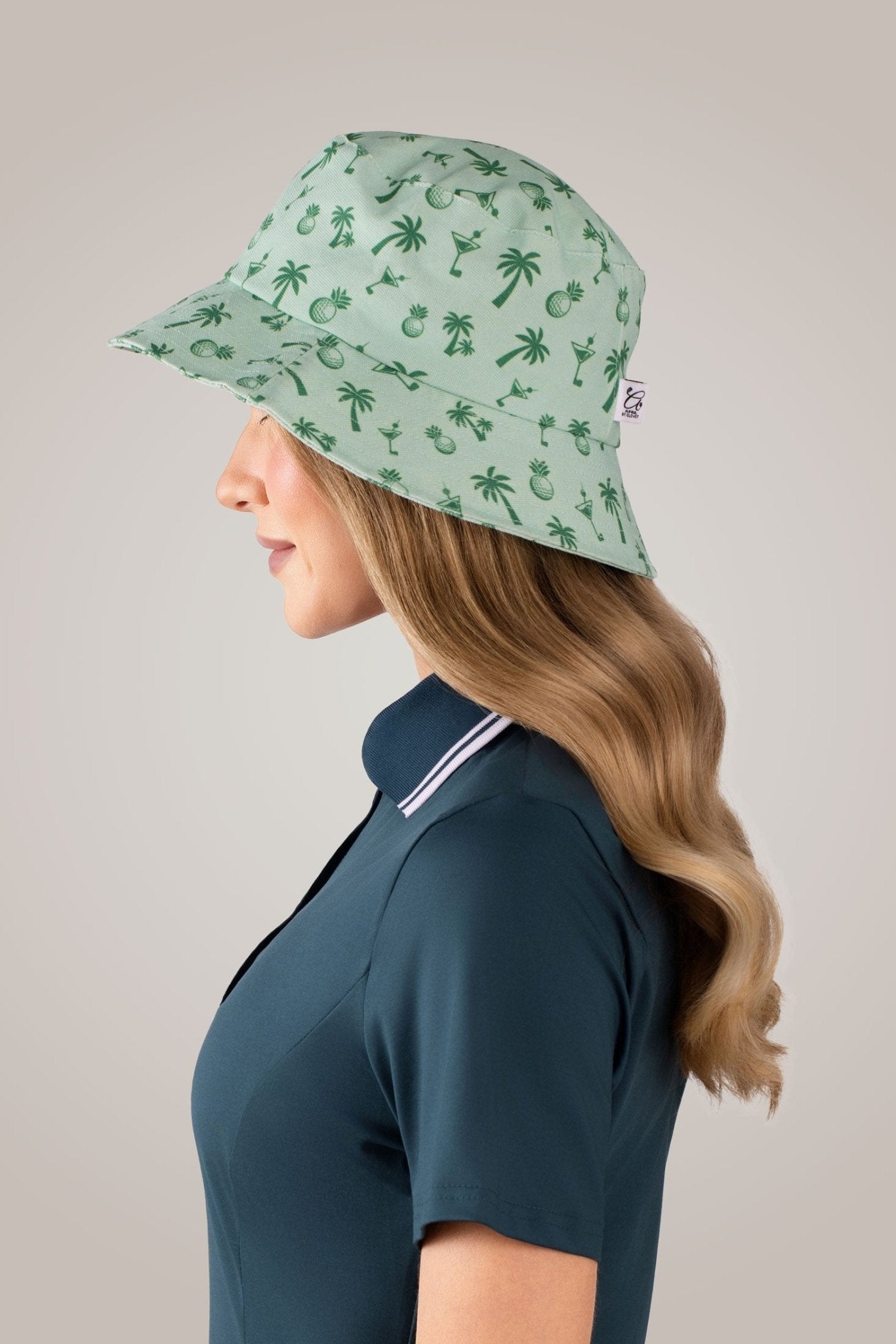 Bucket Hat in Green - Club Rehab