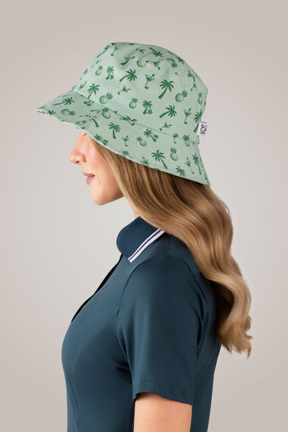 Bucket Hat in Green - Club Rehab