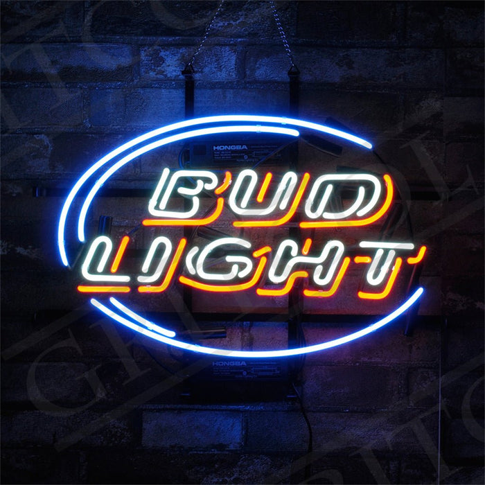 Bud Light Beer Neon Signs Light Logo - Club Rehab