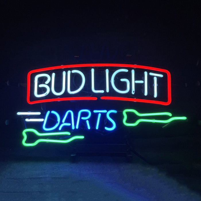 Bud Light Darts Neon Light Sign - Club Rehab