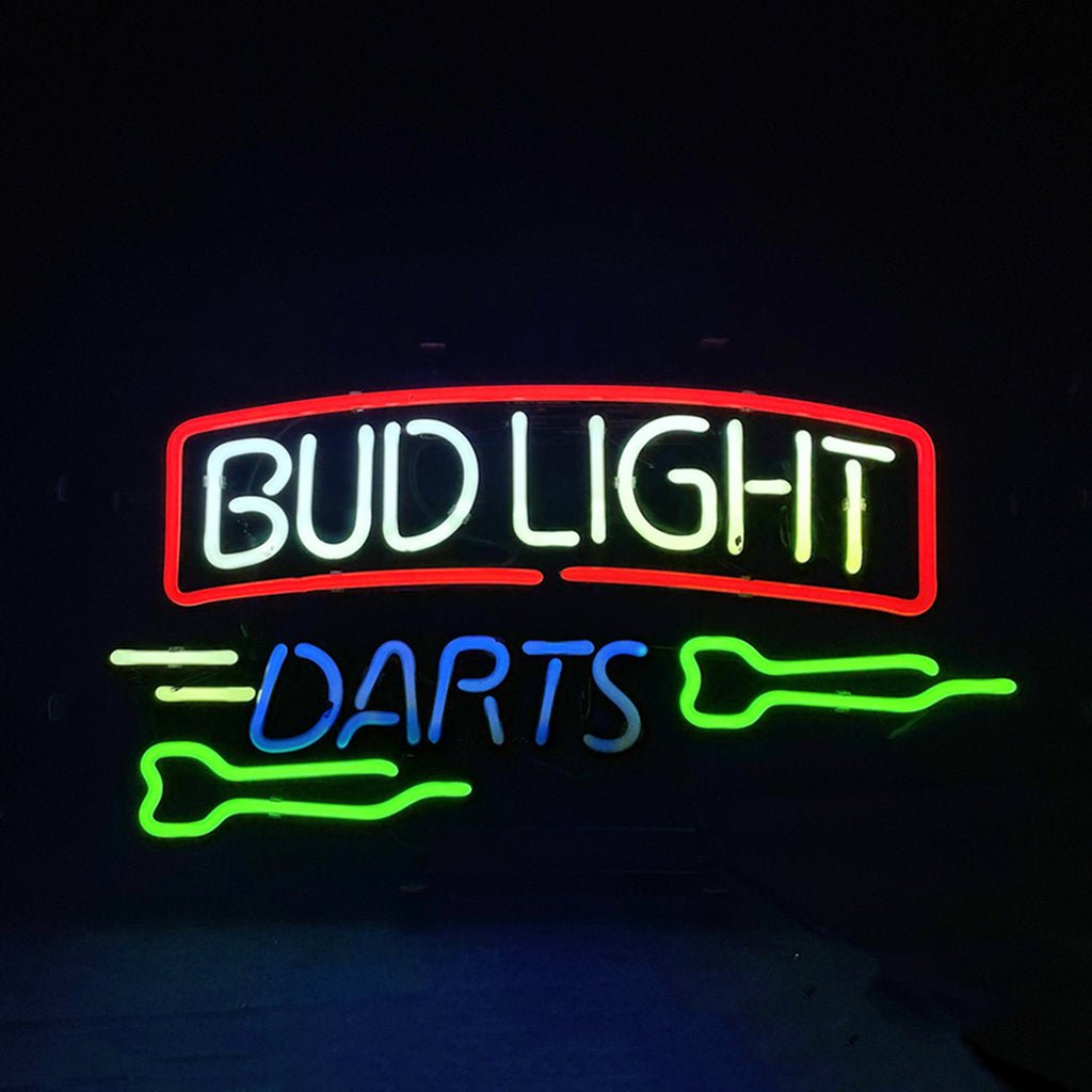 Bud Light Darts Neon Light Sign - Club Rehab