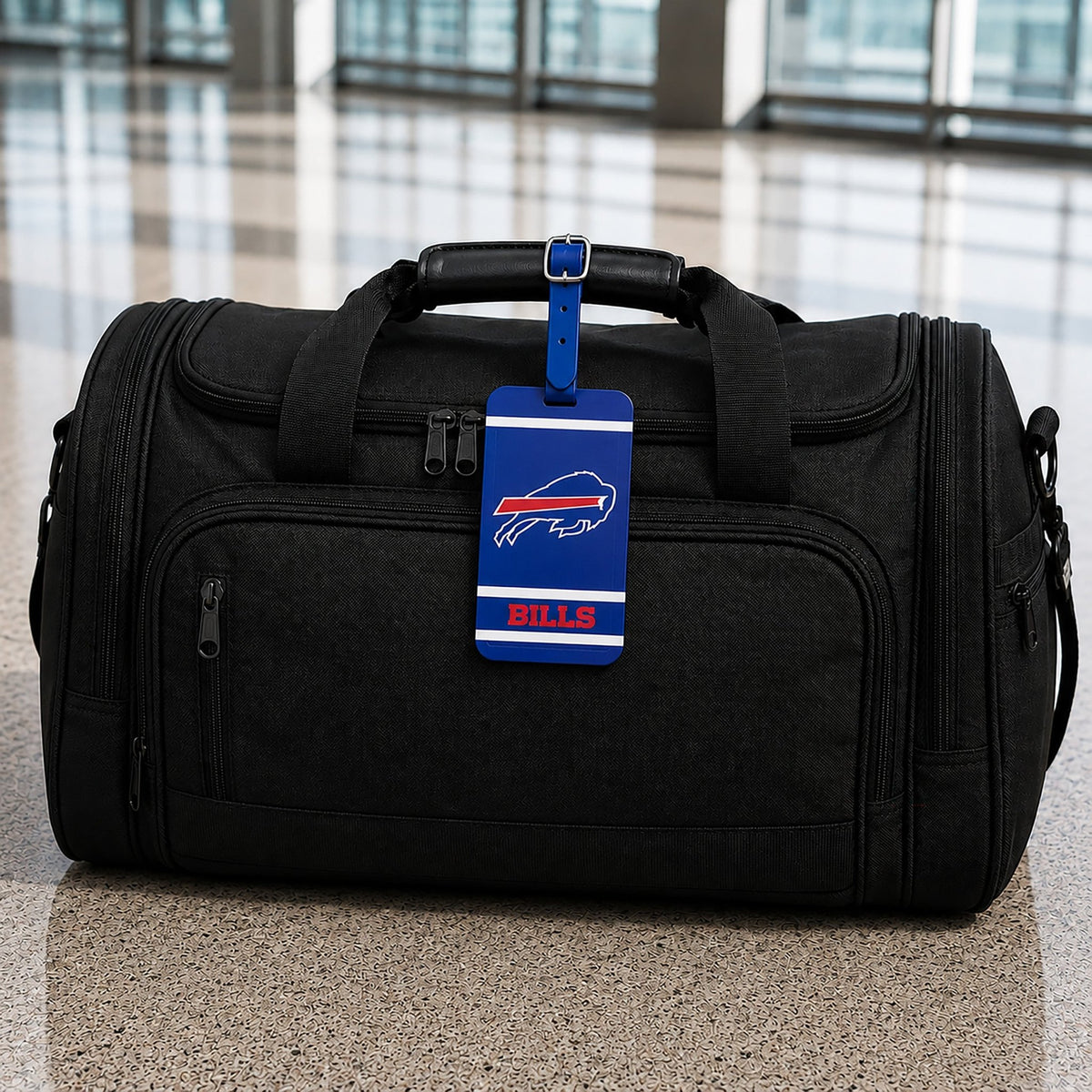 Buffalo Bills plastic golf bag tag by Team Golf, product photo 5