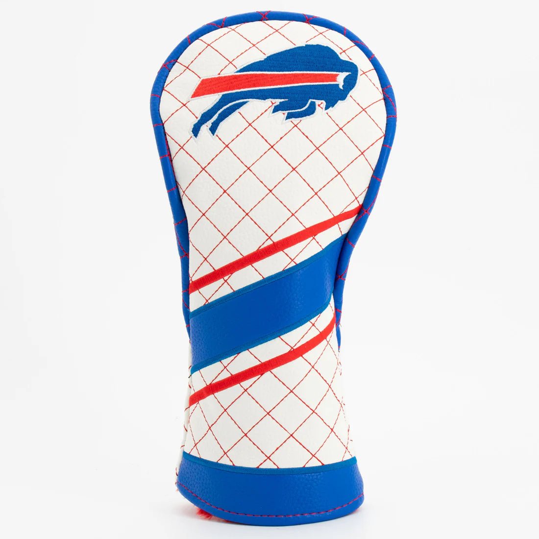 Buffalo Bills Quilted Headcovers – Bills Mafia Collection - Fairway Stripe - Club Rehab