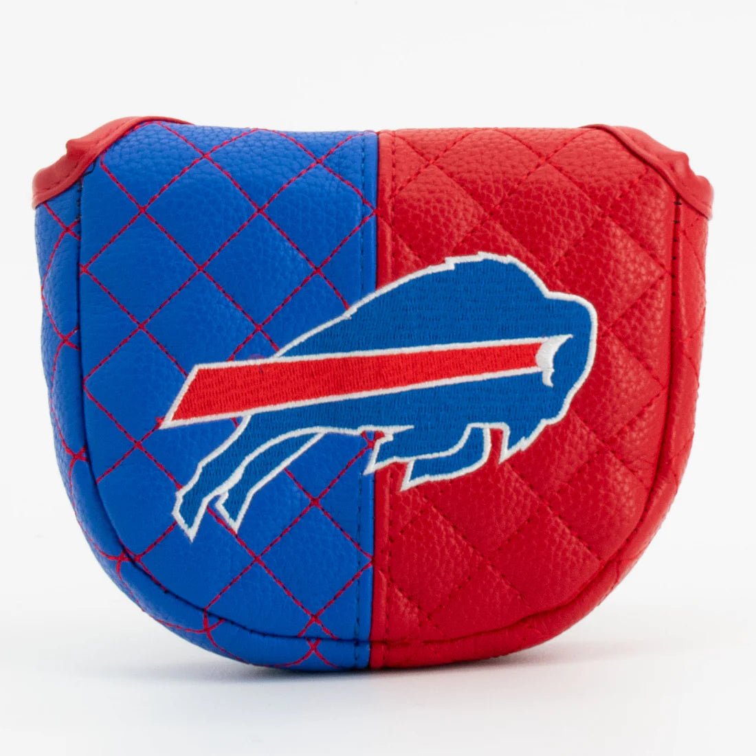 Buffalo Bills Quilted Headcovers – Bills Mafia Collection - Mallet Putter Split - Club Rehab