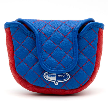 Buffalo Bills Solid Mallet Putter quilted headcover, back view