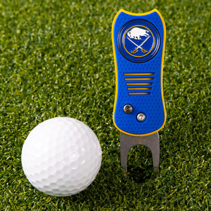 Buffalo Sabres Switchblade Divot Tool - Image 2 - Club Rehab