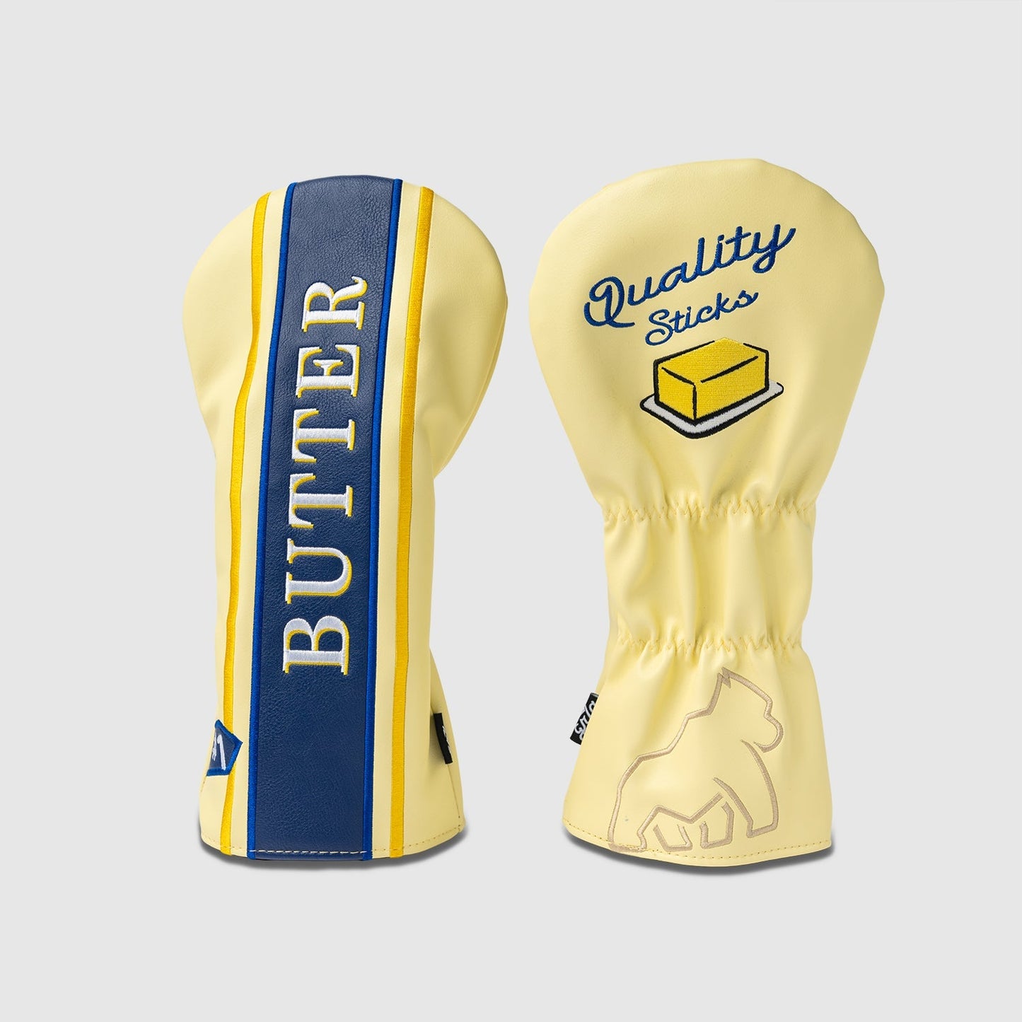 Club Rehab Butter Driver Cover - Club Rehab butter golf accessory, stylish driver cover, trendy club cover