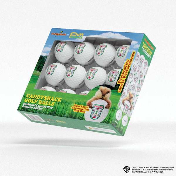 Caddyshack Bushwood Country Club Golfbälle - 12er-Pack