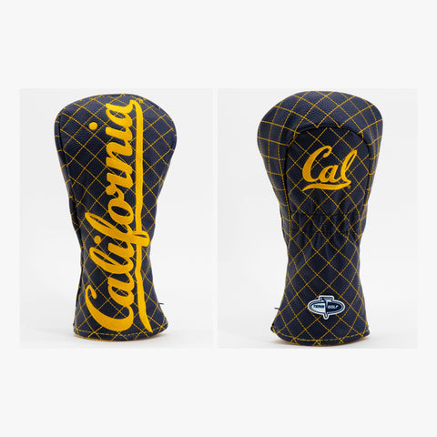 Cal Berkeley Golden Bears Solid Quilted Fairway Headcover