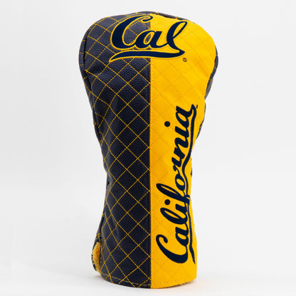 Cal Berkeley Golden Bears Split Quilted Driver Headcover, front view