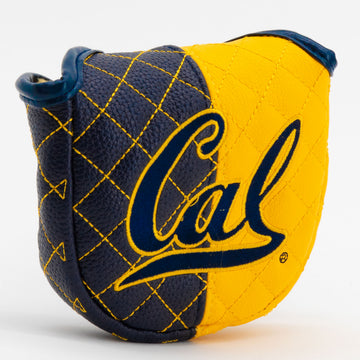 Cal Berkeley Golden Bears Split Quilted Mallet Putter Cover