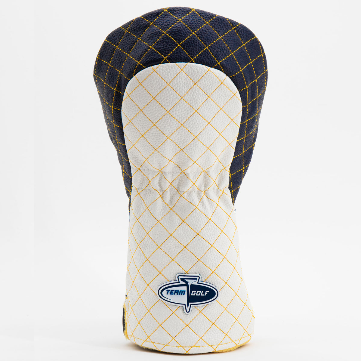 Cal Berkeley Golden Bears Striped Quilted Driver Headcover, back view